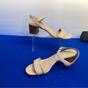 Nude Leather Sandals
